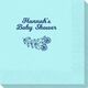 Rosie Posie Napkins Image 2 of 3